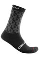 CASTELLI Șosete clasice de ciclism - CUBI 18 - negru