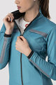 CASTELLI Jachetă termoizolantă de ciclism - DINAMICA LADY WINTER - albastru deschis