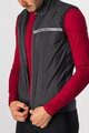CASTELLI Vestă de ciclism - SQUADRA STRECH - negru