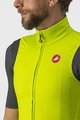 CASTELLI Vestă de ciclism - PRO THERMAL MID - galben