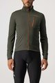 CASTELLI Jachetă termoizolantă de ciclism - GO WINTER - verde