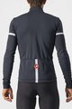 CASTELLI Tricou de cilism pentru iarnă cu mânecă lungă - FONDO 2 WINTER - antracit