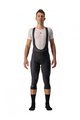 CASTELLI Pantaloni de ciclism lungi cu bretele - ENTRATA THERMAL - negru