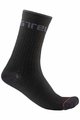CASTELLI Șosete clasice de ciclism - DISTANZA 20 WINTER - negru