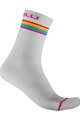 CASTELLI Șosete clasice de ciclism - GO 15 LADY - gri