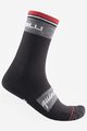 CASTELLI Șosete clasice de ciclism - QUINDICI SOFT MERINO - negru