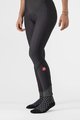 CASTELLI Pantaloni de ciclism lungi cu bretele - VELOCISSIMA DT LADY - negru