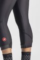 CASTELLI 3/4 șosete de ciclism fără bretele - VELOCISSIMA THERM W - negru