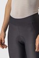 CASTELLI 3/4 șosete de ciclism fără bretele - VELOCISSIMA THERM W - negru