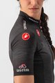 CASTELLI Tricou de ciclism cu mânecă scurtă - GIRO D'ITALIA 2022 W - negru