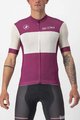 CASTELLI Tricou de ciclism cu mânecă scurtă - GIRO D'ITALIA 2024 - alb/mov