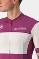 CASTELLI Tricou de ciclism cu mânecă scurtă - GIRO D'ITALIA 2024 - alb/mov