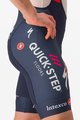 CASTELLI Pantaloni scurți de ciclism cu bretele - SOUDAL QUICK-STEP 23 - albastru