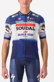 CASTELLI Tricou de ciclism cu mânecă scurtă - SOUDAL QUICK-STEP 23 - alb/albastru