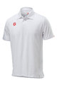 CASTELLI Tricou de ciclism cu mânecă scurtă - RACE DAY POLO - alb