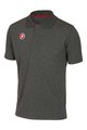 CASTELLI Tricou de ciclism cu mânecă scurtă - RACE DAY POLO - gri