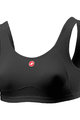 CASTELLI Sutien de ciclism - ROSSO CORSA - negru