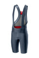 CASTELLI Pantaloni scurți de ciclism cu bretele - PREMIO 2.0 - albastru
