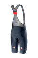 CASTELLI Pantaloni scurți de ciclism cu bretele - FREE AERO RACE 4.0 - albastru