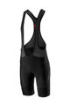 CASTELLI Pantaloni scurți de ciclism cu bretele - ENDURANCE 2 - negru