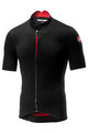 CASTELLI Tricou de ciclism cu mânecă scurtă - ESPRESSO - negru