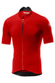CASTELLI Tricou de ciclism cu mânecă scurtă - ESPRESSO - roșu