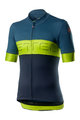 CASTELLI Tricou de ciclism cu mânecă scurtă - PROLOGO VI - albastru/verde