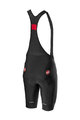 CASTELLI Tricoul și pantaloni scurți de ciclism - A TUTTA - negru/bordo