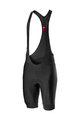 CASTELLI Tricoul și pantaloni scurți de ciclism - GRIMPEUR - negru/verde