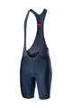 CASTELLI Pantaloni scurți de ciclism cu bretele - ENTRATA - albastru