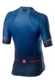 CASTELLI Tricou de ciclism cu mânecă scurtă - AERO RACE 6.0 - albastru