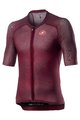 CASTELLI Tricou de ciclism cu mânecă scurtă - CLIMBER'S 3.0 - bordo