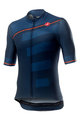 CASTELLI Tricou de ciclism cu mânecă scurtă - TROFEO - albastru