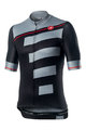 CASTELLI Tricou de ciclism cu mânecă scurtă - TROFEO - gri/albastru