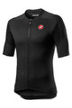 CASTELLI Tricou de ciclism cu mânecă scurtă - SUPERLEGGERA 2 - negru