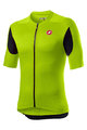 CASTELLI Tricou de ciclism cu mânecă scurtă - SUPERLEGGERA 2 - negru/verde