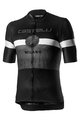 CASTELLI Tricou de ciclism cu mânecă scurtă - MILANO - negru/gri