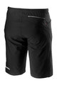 CASTELLI Pantaloni scurți de ciclism fără bretele - UNLIMITED BAGGY - negru