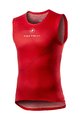 CASTELLI Tricou de ciclism fără mâneci - PRO MESH - roșu