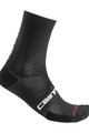 CASTELLI Șosete clasice de ciclism - SUPERLEGGERA 12 - negru