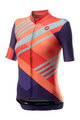 CASTELLI Tricou de ciclism cu mânecă scurtă - TALENTO LADY - multicolor/roz