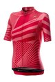 CASTELLI Tricou de ciclism cu mânecă scurtă - SUBLIME LADY - roz