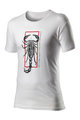CASTELLI Tricou de ciclism cu mânecă scurtă - LOGO - alb