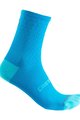 CASTELLI Șosete clasice de ciclism - PRO LADY - albastru deschis