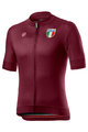CASTELLI Tricou de ciclism cu mânecă scurtă - ITALIA 20 - bordo