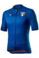 CASTELLI Tricoul și pantaloni scurți de ciclism - ITALIA 20 - albastru