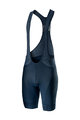 CASTELLI Pantaloni scurți de ciclism cu bretele - ITALIA 20 - albastru