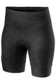CASTELLI Pantaloni scurți de ciclism fără bretele - ATELIER LADY - negru
