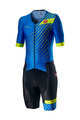CASTELLI Salopetă de ciclism - FREE SANREMO 2 - negru/albastru