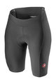 CASTELLI Pantaloni scurți de ciclism fără bretele - VELOCISSIMA 2 LADY - gri